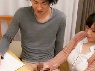 Fucking Private Lessons with Japanese Babe Shinobu Mizuki's Busty Body Drives Students Wild